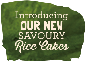 Introducing our NEW savoury rice cakes