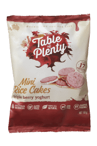 Triple Berry Yoghurt Mini Rice Cakes 60g