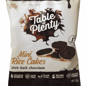 Dark Chocolate Mini Rice Cakes 60g