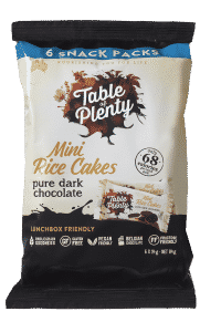 Dark Chocolate Mini Rice Cakes Snack Pack 84g