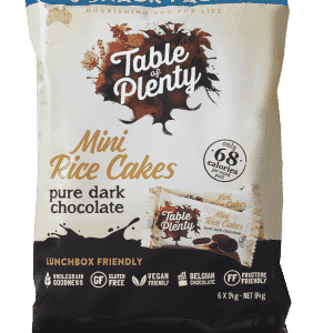 Dark Chocolate Mini Rice Cakes Snack Pack 84g