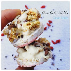 Cleantreats Rice Cake Nibbles - Table of Plenty Quick & Easy Treats