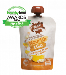 Nourish & Go - Banan Mango Yoghurt Health Food Award 2016