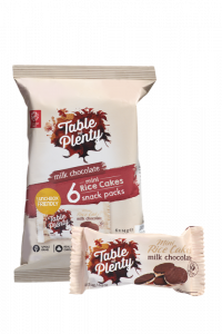 Table of Plenty Mini Rice Cakes Snack Pack - Milk Chocolate