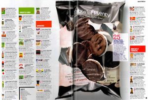 Table of Plenty Dark Chocolate Rice Cakes Editorial