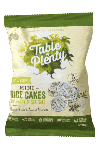 Rosemary & Sea Salt Savoury Rice Cakes 60g