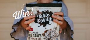 WIN in Table of Plenty's Popped Rice Cakes Competition