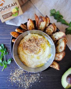 Table of Plenty Dukkah avocado dip