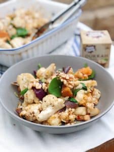 Dukkah Spiced Roasted Cauliflower and Pumpkin Salad by @pursuitofhealth