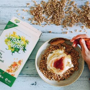 Table of Plenty Muesli Breakfast