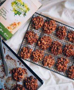 Nicely Nutty Muesli Peanut Butter Choc Chip Cookies.