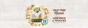 Table of Plenty Muesli Half Price Fruit Free