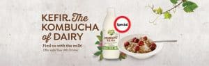 Kefir the kombucha of Dairy, on special at coles - Table of Plenty