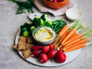 White Bean Dip with Table of Plenty Kefir