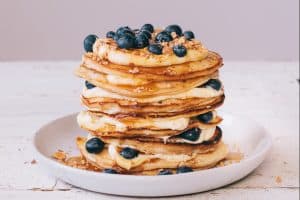 Table of Plenty Sweet Dukkah Pancakes