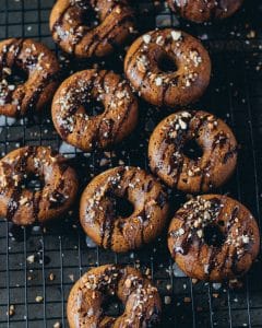 Table of Plenty Sweet Dukkah Ginger Bread Donuts