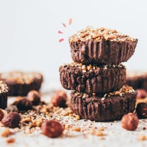 Table of Plenty Sweet Dukkah Brownie Cups