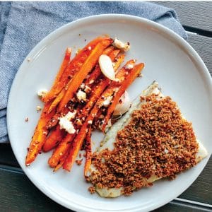 Table of Plenty Dukkah Roasted Carrots