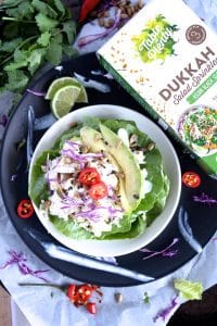 Table of Plenty Asian Dukkah Lettuce Cups recipe