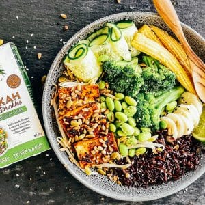 Tofu Buddah Bowl with Table of Plenty Salad Sprinkles