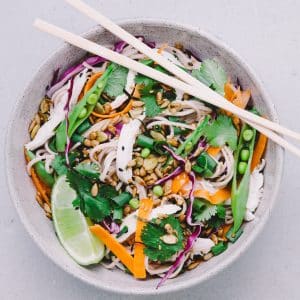 Table of Plenty Soba Noodle Salad