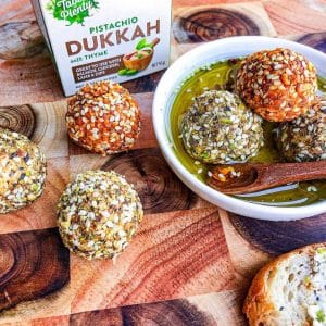 Dukkah healthy LABNEH