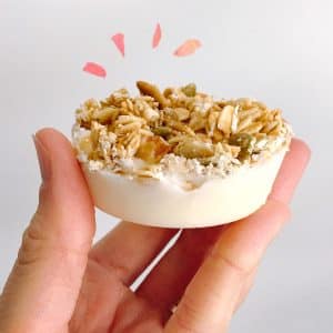 Kefir Yoghurt Frozen Muesli Cups