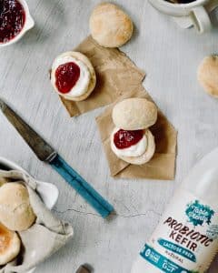 Lactose Free Low FODMAP Kefir Scones